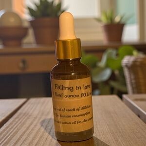 FALLING IN LOVE Fragrance Oil Blend Amber Dropper Bottle Philosophy Scent